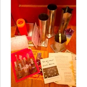 Candle Molds , How to Books and Moore .